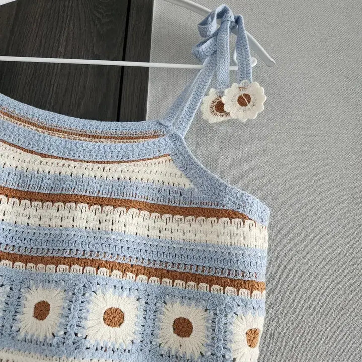 [SOLD OUT] 새상품급) 이랜드 레겐보겐 크로셰 뷔스티에  F (코튼100)