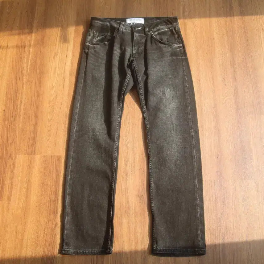 [BUNJANG] Adidas Originals Black Denim Pants / 아디다스 오리지널 데님 팬츠 흑청