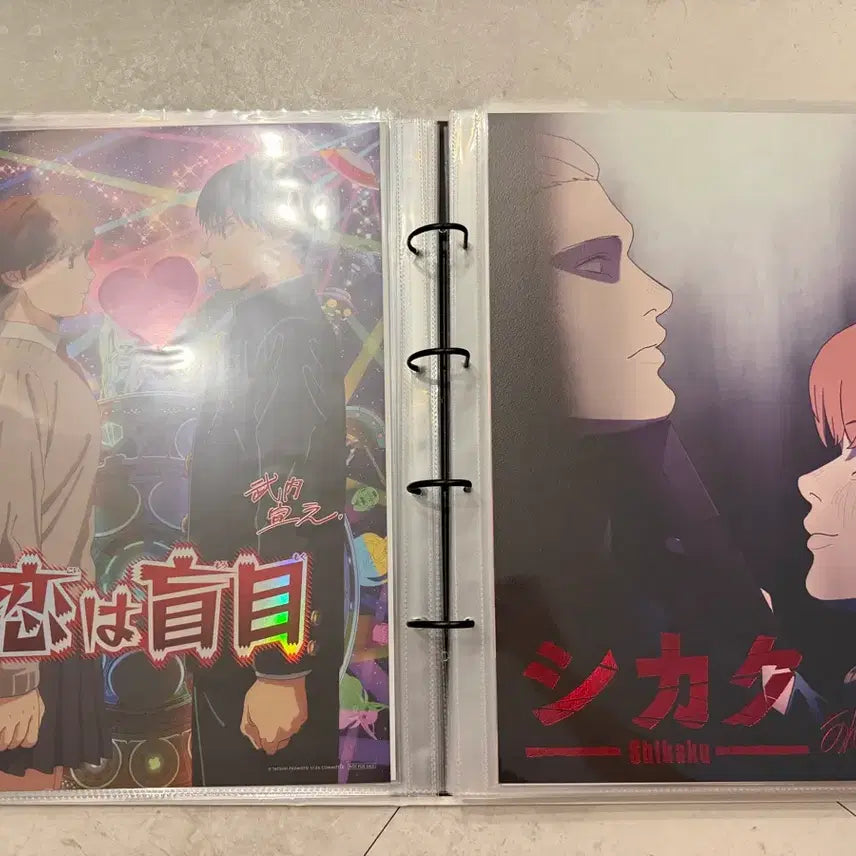 [BUNJANG] Tatsuki Fujimoto Short Story Artgraphy Poster Part 1 &amp; 2 Bundle (A, B, C, D) / 후지모토 타츠키 단편 아트그라피 포스터 파트1,2 ABCD 일괄