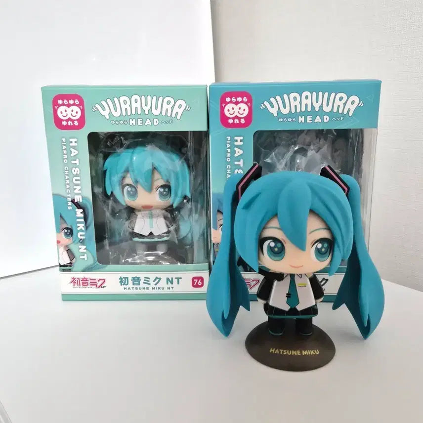 [BUNJANG] Hatsune Miku Yura Yura Head Figure Bundle Set / 일괄) 하츠네 미쿠 유라유라 헤드 피규어 nt