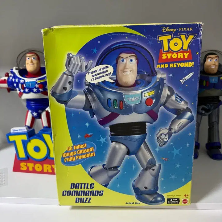 [BUNJANG] Toy Story Battle Commands Buzz Lightyear Rare Figure (Sealed) / (미개봉) 토이스토리 배틀 커맨즈 버즈 라이트이어 레어 피규어