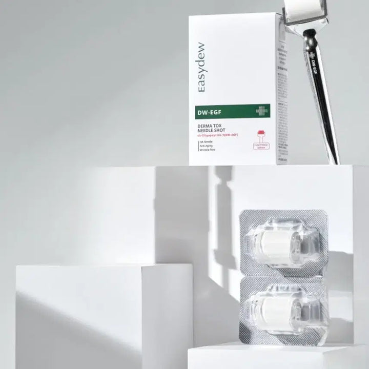 [BUNJANG] Easydew Derma Tox Needle Shot Set with Roller / (병원판매상품)이지듀 더마톡스 니들샷2개 + 롤러대