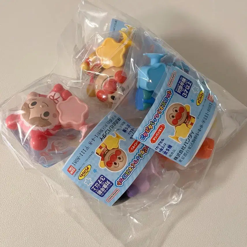 [BUNJANG] Anpanman Pita Pita Mascot Gacha Full Set / 호빵맨 피타피타 마스코트 가챠 풀세트 새상품