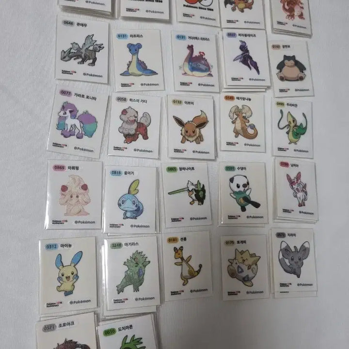 [BUNJANG] Pokemon Season 5 Sticker Set / 포켓몬 시즌5 띠부씰 교환 또는 판매
