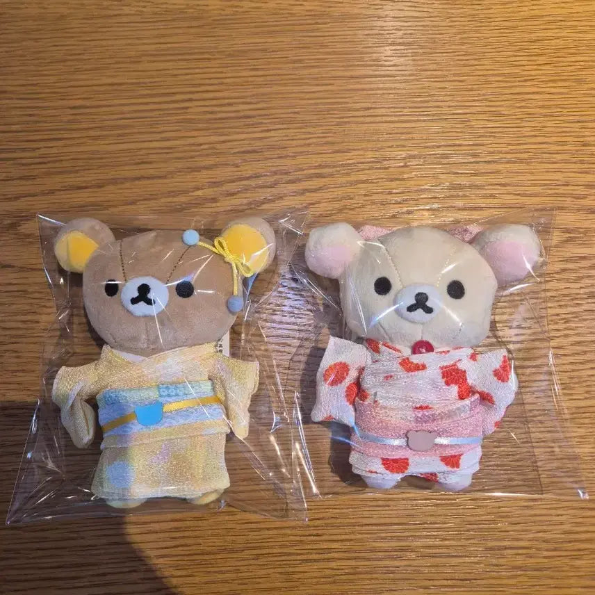 [BUNJANG] Limited Edition Rilakkuma Korilakkuma Yukata Doll Set / 새상품 일괄) 한정판 리락쿠마 코리락쿠마 유카타 인형 세트