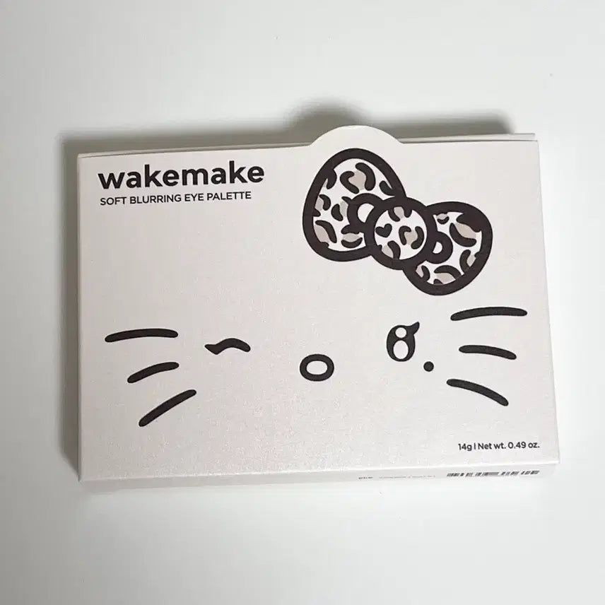 [BUNJANG] WakeMake Garu Kitty Palette Classic Nude Blurring (Sealed) / (미개봉) 웨이크메이크 갸루키티 팔레트 클래식누드블러링