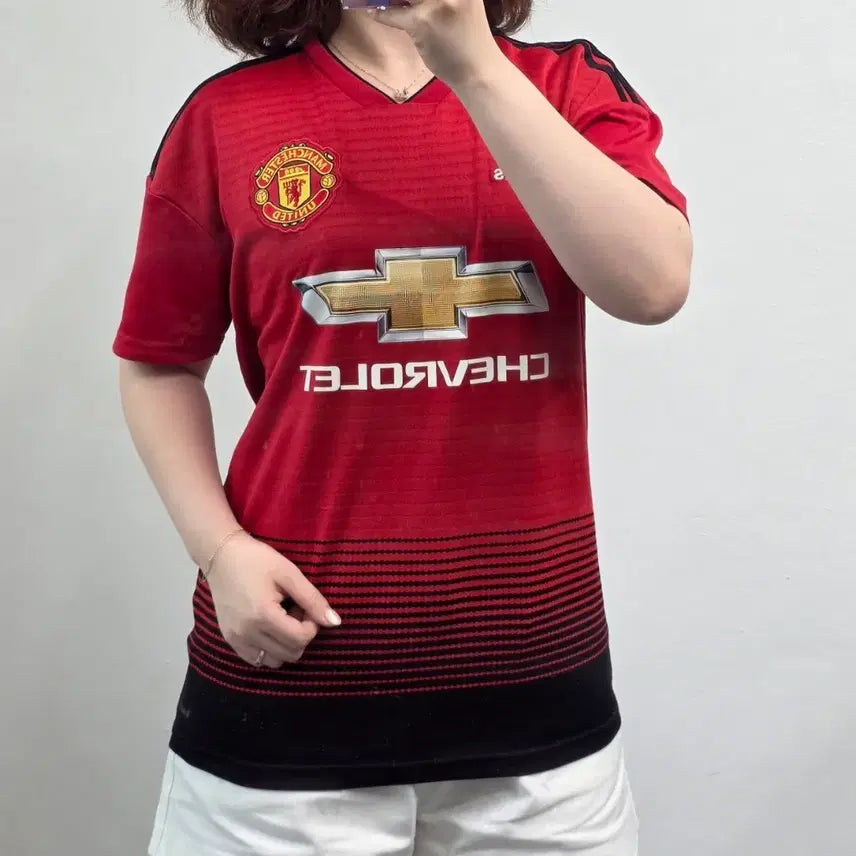 [BUNJANG] Manchester United 18-19 Home Replica Jersey Short Sleeve (Paul Pogba 