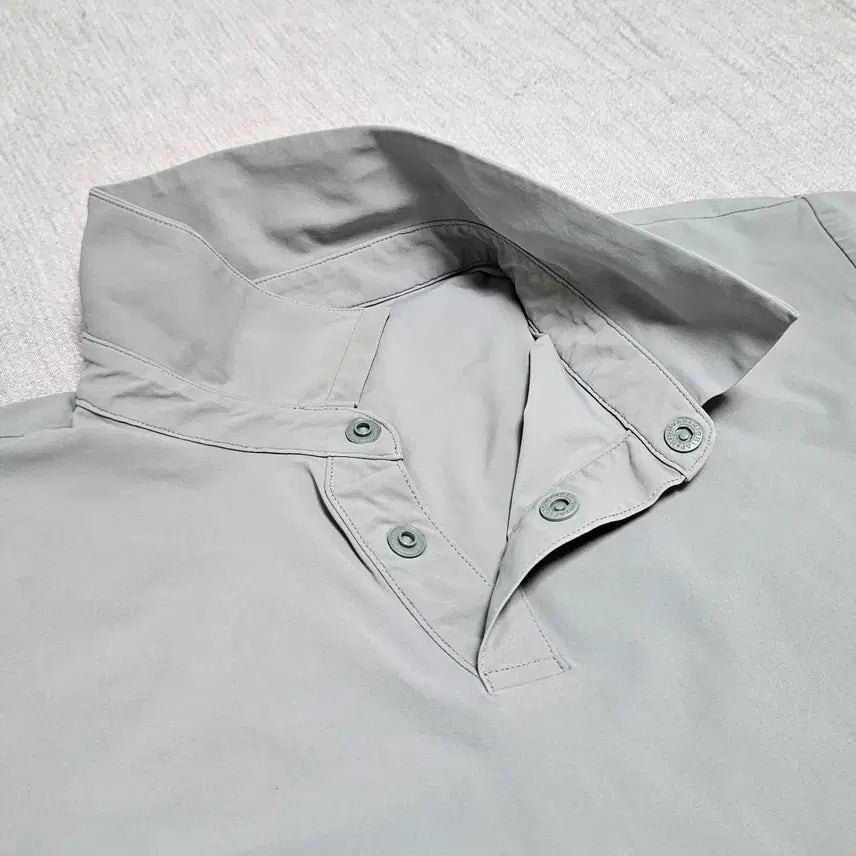 [BUNJANG] Andar Slate Gray Functional Short-Sleeve Polo Shirt L Size / 안다르 슬레이트 그레이 기능성 반팔 카라티 L사이즈 특A급 중고
