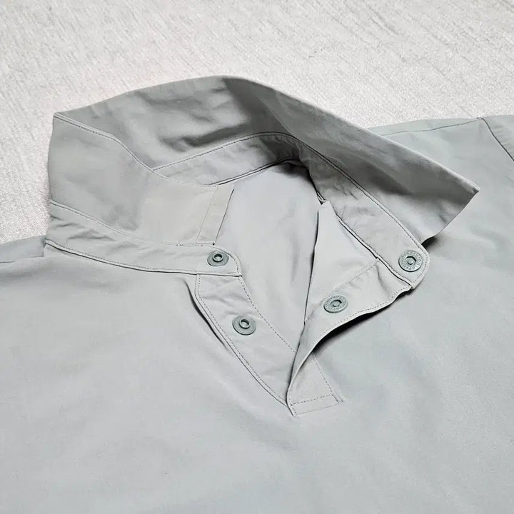 [BUNJANG] Andar Slate Gray Functional Short-Sleeve Polo Shirt L Size / 안다르 슬레이트 그레이 기능성 반팔 카라티 L사이즈 특A급 중고