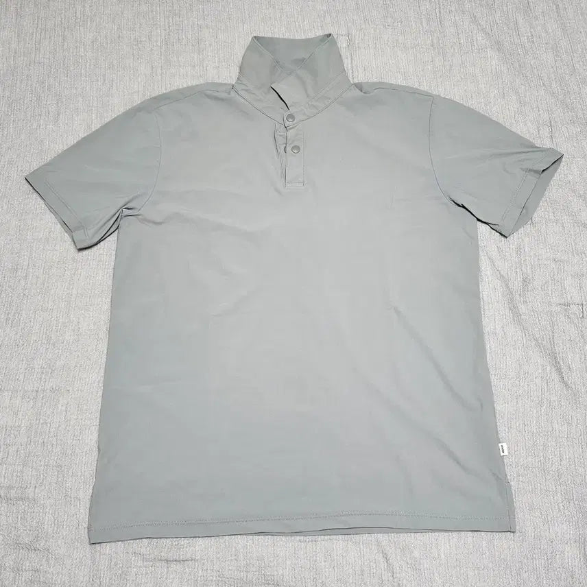 [BUNJANG] Andar Slate Gray Functional Short-Sleeve Polo Shirt L Size / 안다르 슬레이트 그레이 기능성 반팔 카라티 L사이즈 특A급 중고