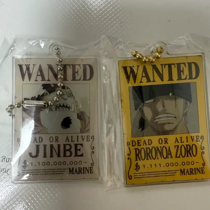 [BUNJANG] One Piece Zoro Wanted Poster Keyring Secret Edition / 조로 수배서 키링 시크릿