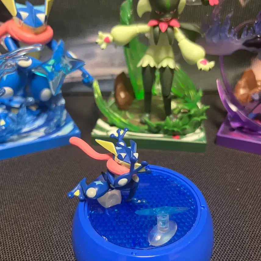 [BUNJANG] Pokemon Blocky Figures (Greninja, Meowscarada, Arcanine) Bundle Set (Unsealed) / (개봉,박스x)포켓몬 블로키 피규어(개굴닌자,마스카나,파라블레이즈)일괄