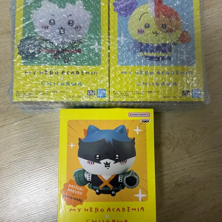 [BUNJANG] My Hero Academia Cheeikawa Bakugo, Midoriya, Todoroki 3-Piece Sealed Set / (미개봉) 나히아 히로아카 치이카와 바쿠고 미도리야 쇼토 3종 세트