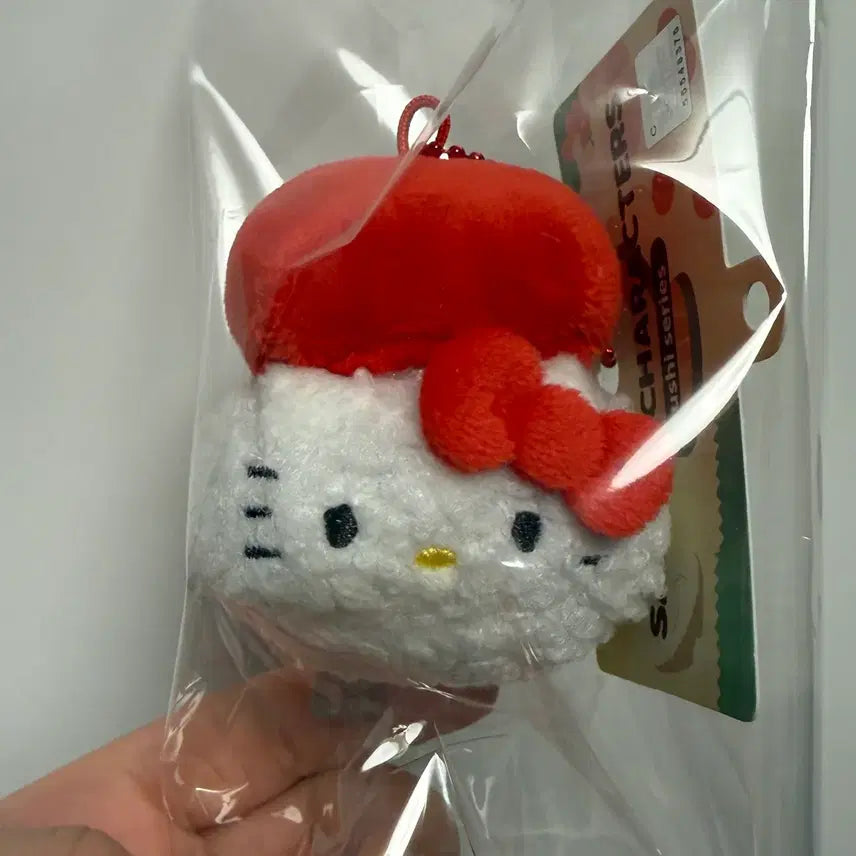 [BUNJANG] Hello Kitty Sushi Plush Keychain (Authentic, New) / 정품) 새상품 초밥키티 스시키티 헬로키티초밥 인형키링