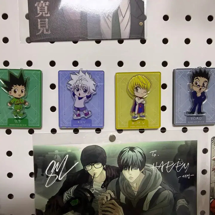 [BUNJANG] Hunter x Hunter Magnet Set (4 Types) / 헌터헌터 자석 4종 세트