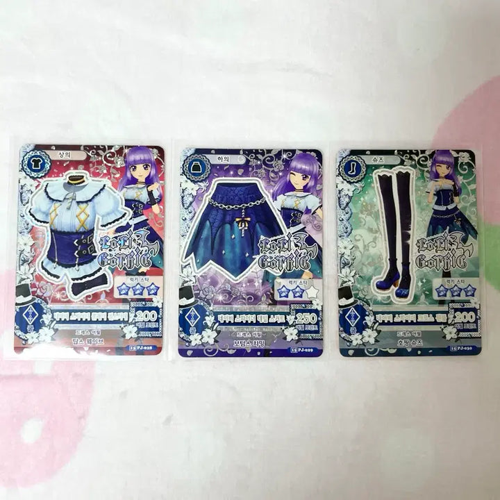 [BUNJANG] Idol Time PriPara Rira Sumire Lolita Gothic Set / 아이엠스타 리라 스미레 로리고딕 세트