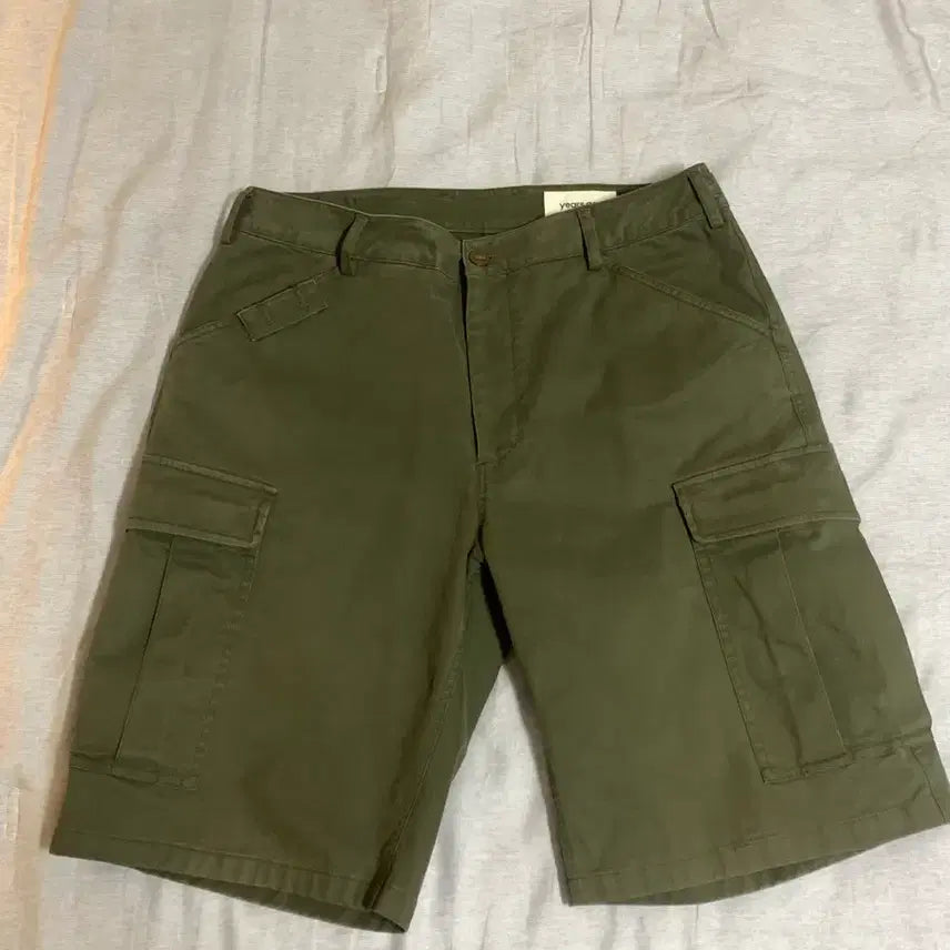 [BUNJANG] YEARS AGO Washed Cotton Drill Cargo Shorts Size M / 이얼즈어고 카고숏츠