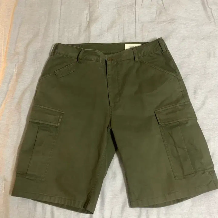 [BUNJANG] YEARS AGO Washed Cotton Drill Cargo Shorts Size M / 이얼즈어고 카고숏츠