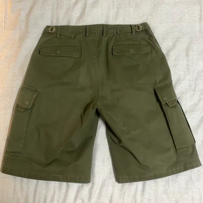[BUNJANG] YEARS AGO Washed Cotton Drill Cargo Shorts Size M / 이얼즈어고 카고숏츠