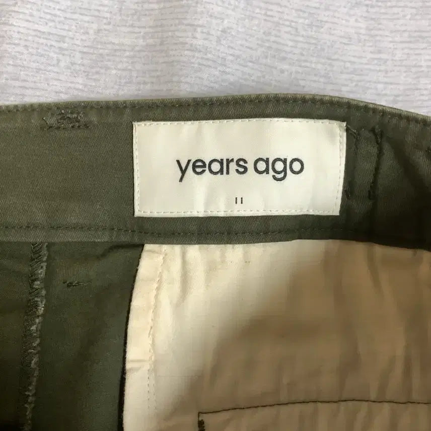 [BUNJANG] YEARS AGO Washed Cotton Drill Cargo Shorts Size M / 이얼즈어고 카고숏츠