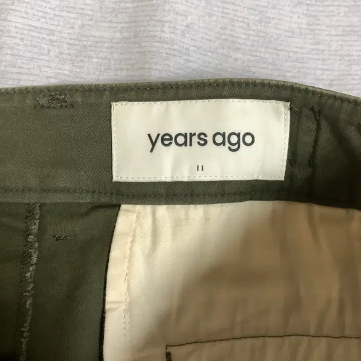 [BUNJANG] YEARS AGO Washed Cotton Drill Cargo Shorts Size M / 이얼즈어고 카고숏츠