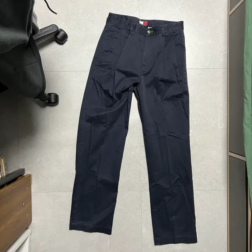 [BUNJANG] Tommy Hilfiger Navy Cotton Chino Pants 30x32 / [30] 00s 타미힐피거 네이비 면바지 치노팬츠 30X32