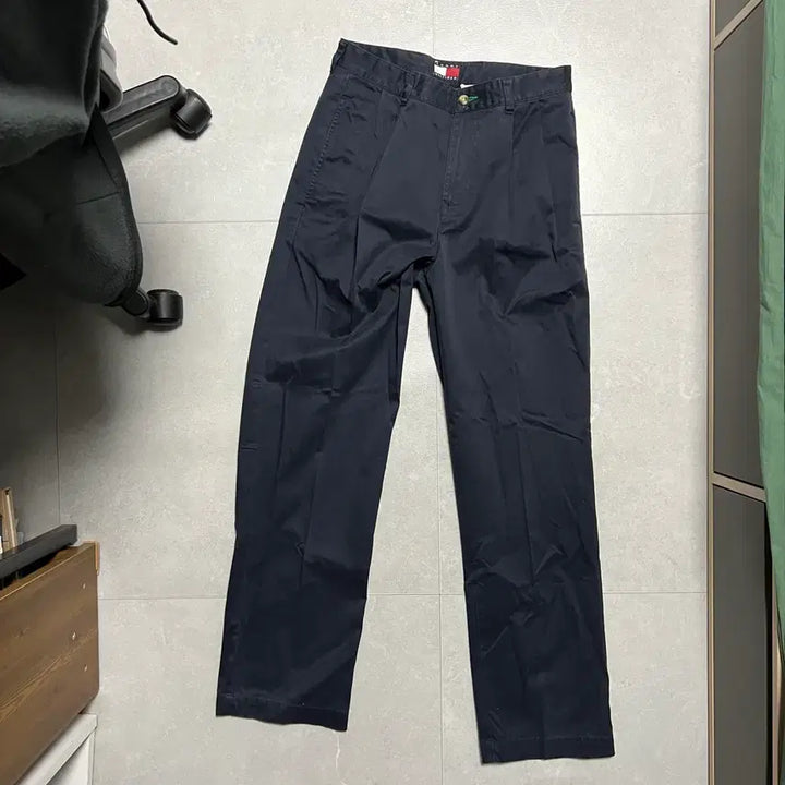 [BUNJANG] Tommy Hilfiger Navy Cotton Chino Pants 30x32 / [30] 00s 타미힐피거 네이비 면바지 치노팬츠 30X32