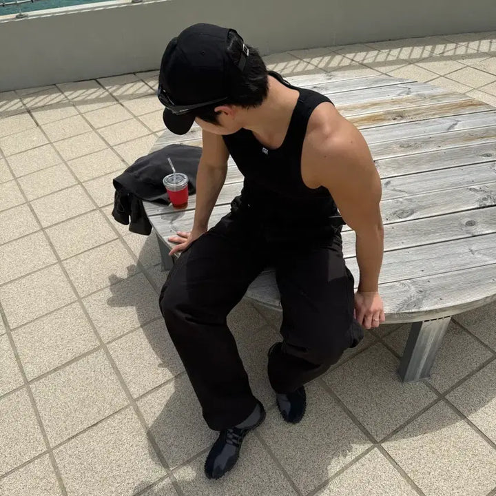 [BUNJANG] Puma x Sansan Gear CLRT Pants Black Size 34 / 푸마x산산기어 CLRT 팬츠 블랙 34사이즈