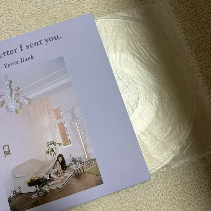 [BUNJANG] Yerin Baek Every Letter I Sent LP Clear White / 백예린 LP Every letter I sent 클리어화이트