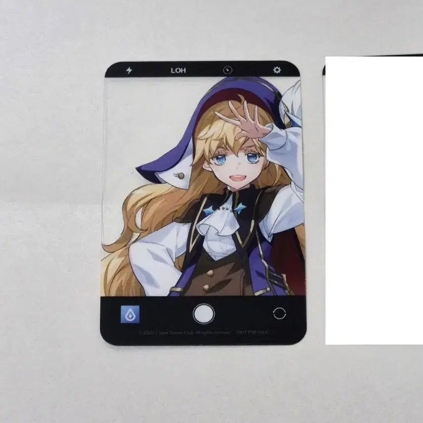 [BUNJANG] Lord of Heroes Rozanna Cyan Transparent Photocard Bundle Set / 로드오브히어로즈 로오히 로잔나 투명포카