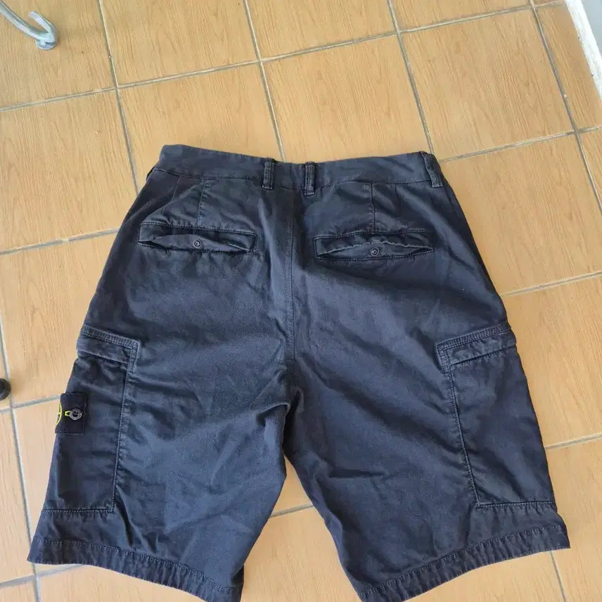 [BUNJANG] Stone Island Cargo Shorts Black / 정품 스톤아일랜드 카고반바지31-32 L 블랙