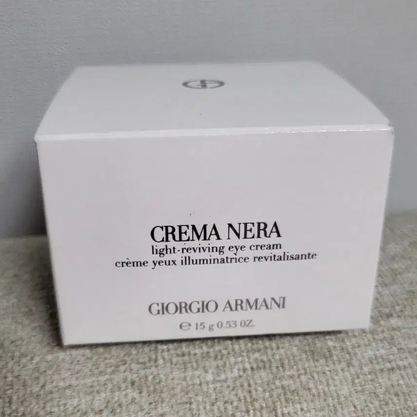 [BUNJANG] Giorgio Armani Crema Nera Extrema Light Reviving Eye Cream 15g / 조르지오 아르마니 크레마 네라 엑스트레마 라이트 리바이빙 아이크림 15g