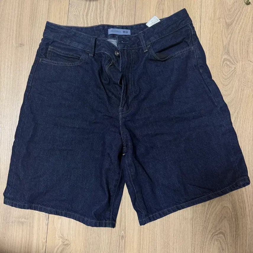 [BUNJANG] Uniqlo JW Anderson Denim Shorts / 유니클로 JW앤더슨 데님 쇼트 팬츠 버뮤다 숏팬츠 반바지 28