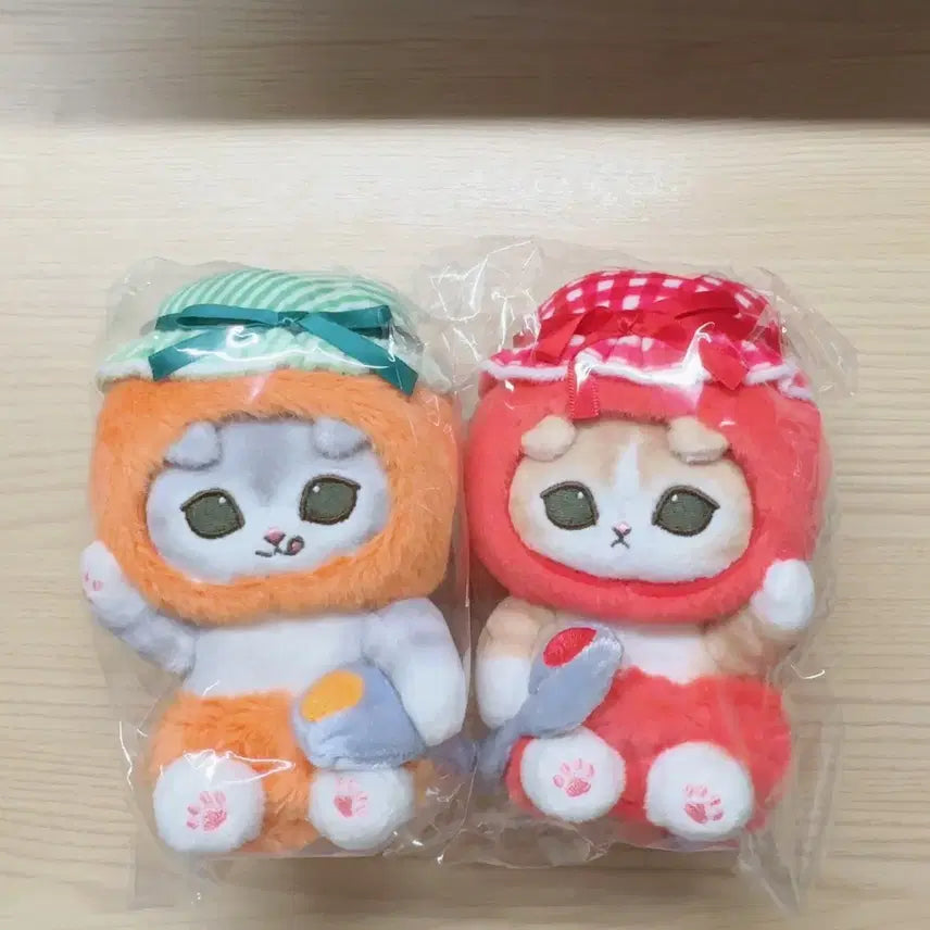 [BUNJANG] Mof Sand Bakery Keyring Plush Set / 모프샌드 베이커리 키링 인형 신상 2종 세트