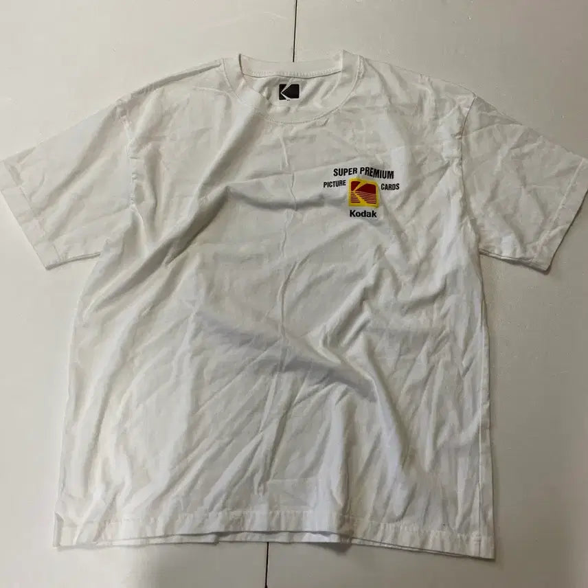 [BUNJANG] Kodak T-Shirt XL White / Kodak T (xL)