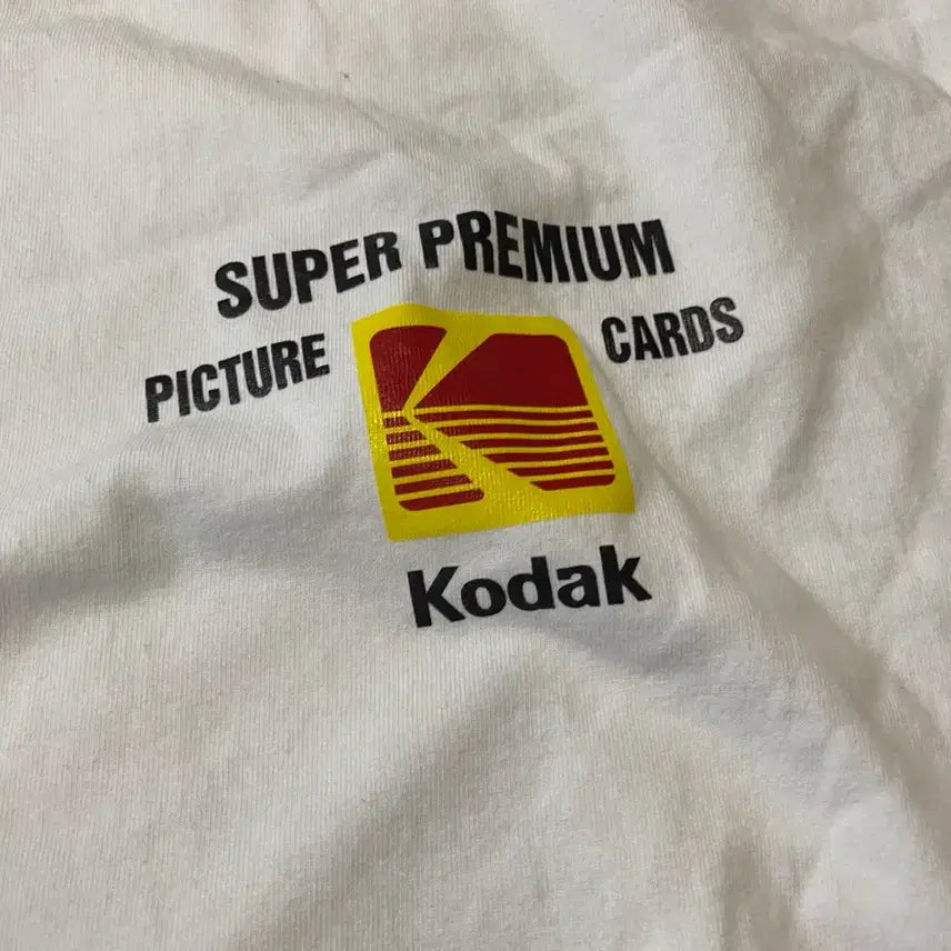 [BUNJANG] Kodak T-Shirt XL White / Kodak T (xL)