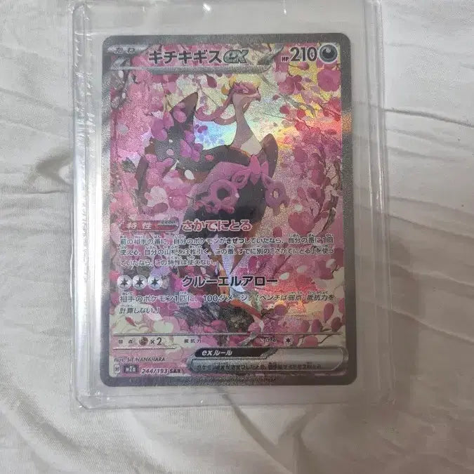 [BUNJANG] Pokemon Card Groudon SAR Japanese Edition / 포켓몬 카드 기로치 일어판 SAR
