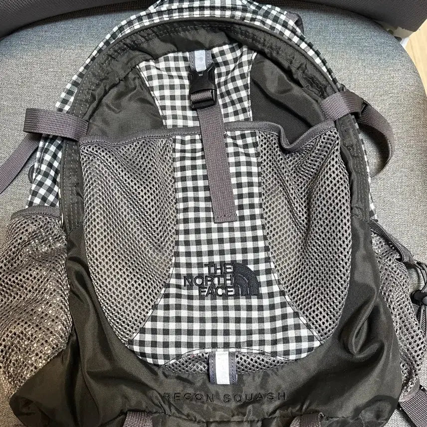[BUNJANG] The North Face Vintage Gingham Check Backpack / 노스페이스 빈티지 깅엄 체크 백팩 팝니다