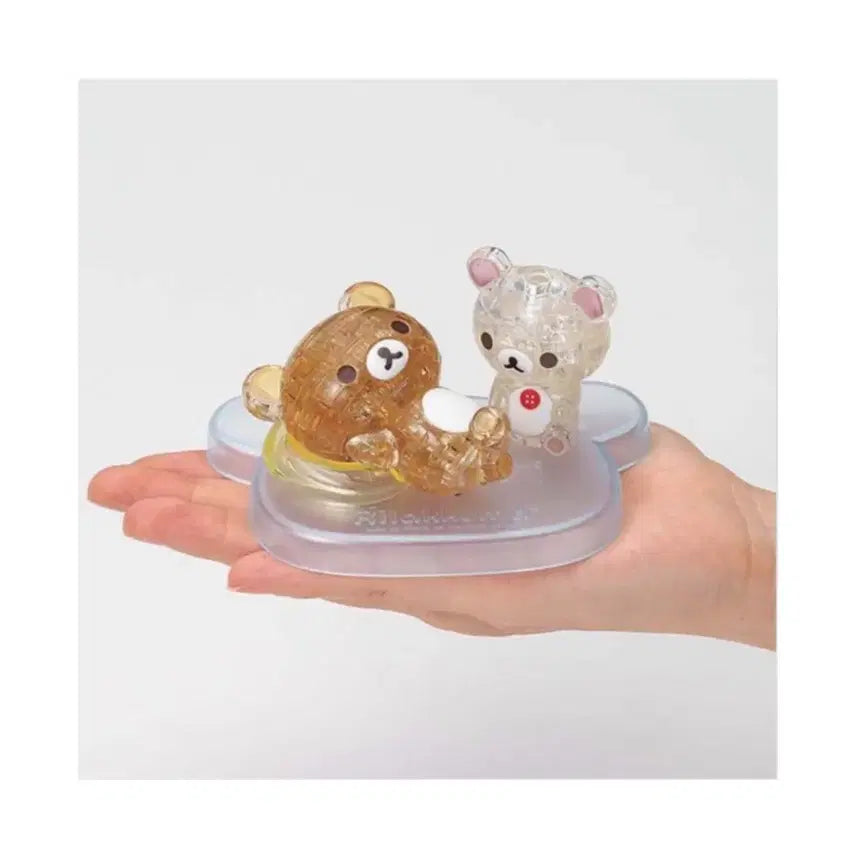 [BUNJANG] Rilakkuma Korilakkuma Crystal Puzzle / 리락쿠마 코리락쿠마 크리스탈 퍼즐
