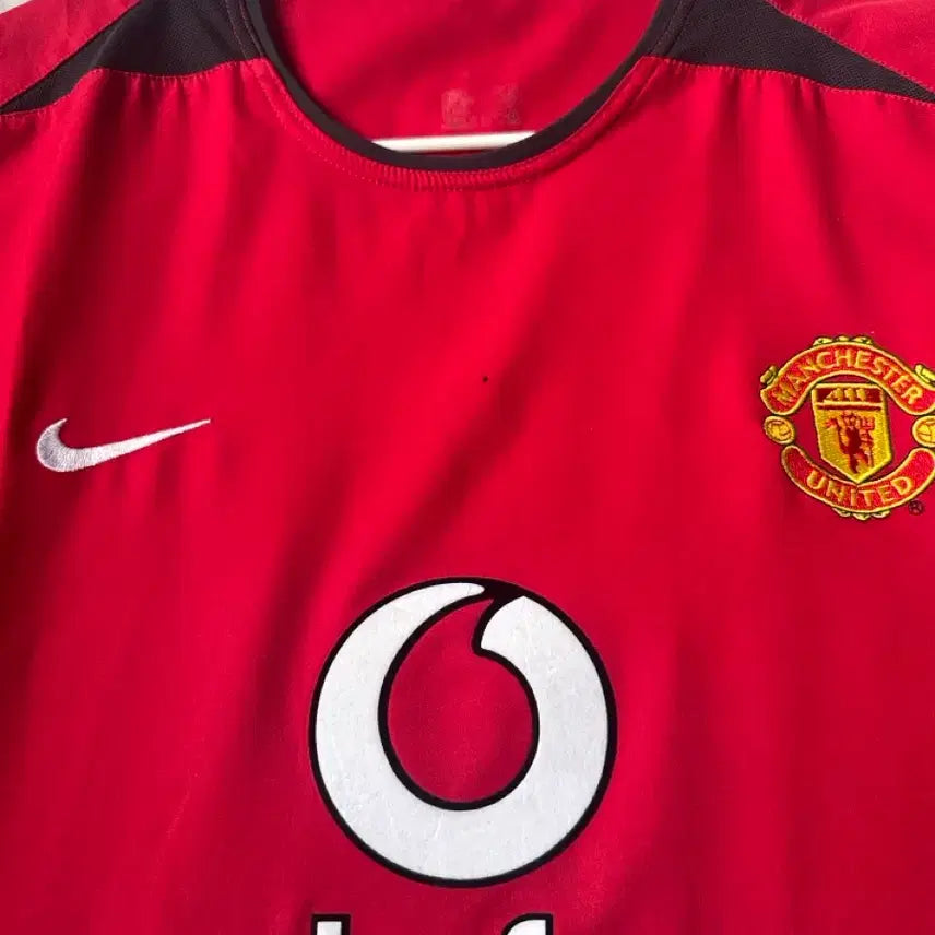 [BUNJANG] Nike Manchester United 02-04 Home Jersey (L) No Name / 정품 나이키 맨체스터 유나이티드 02-04 해외L 노마킹 유니폼