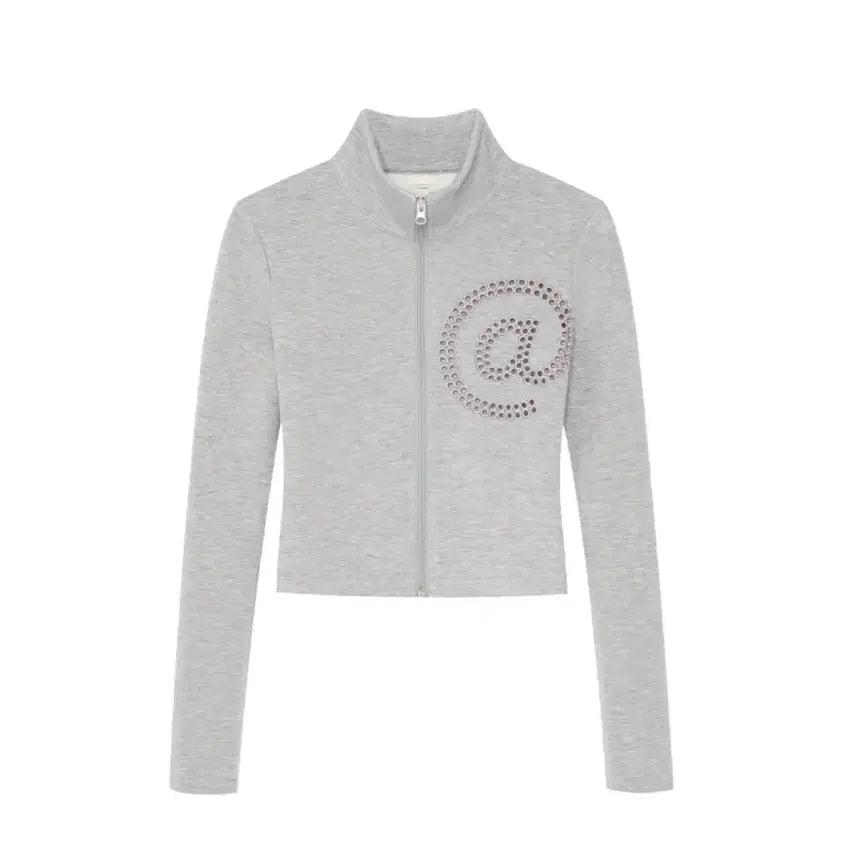 [BUNJANG] Bonne Et Zip-Up Jacket Gray Size 1 / 본네 엣 집업 자켓 그레이 1사이즈