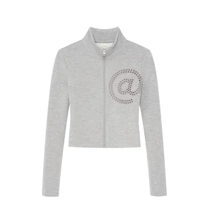 [BUNJANG] Bonne Et Zip-Up Jacket Gray Size 1 / 본네 엣 집업 자켓 그레이 1사이즈