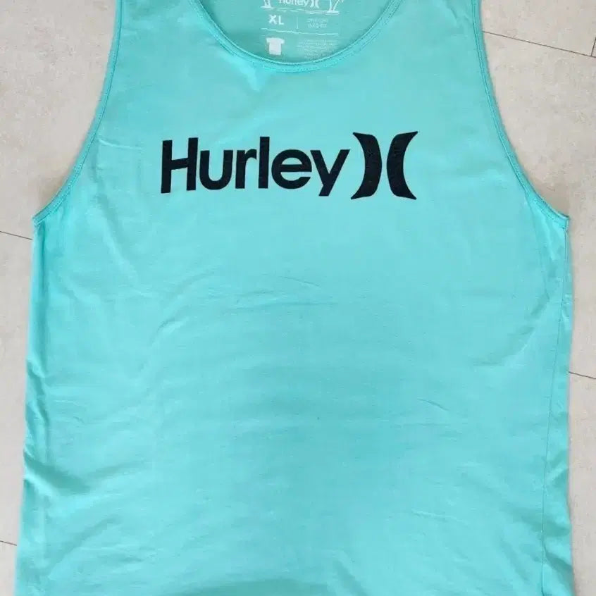 [BUNJANG] Hurley Sleeveless T-Shirt Mint XL / 헐리 민소매 티셔츠 XL 민트색