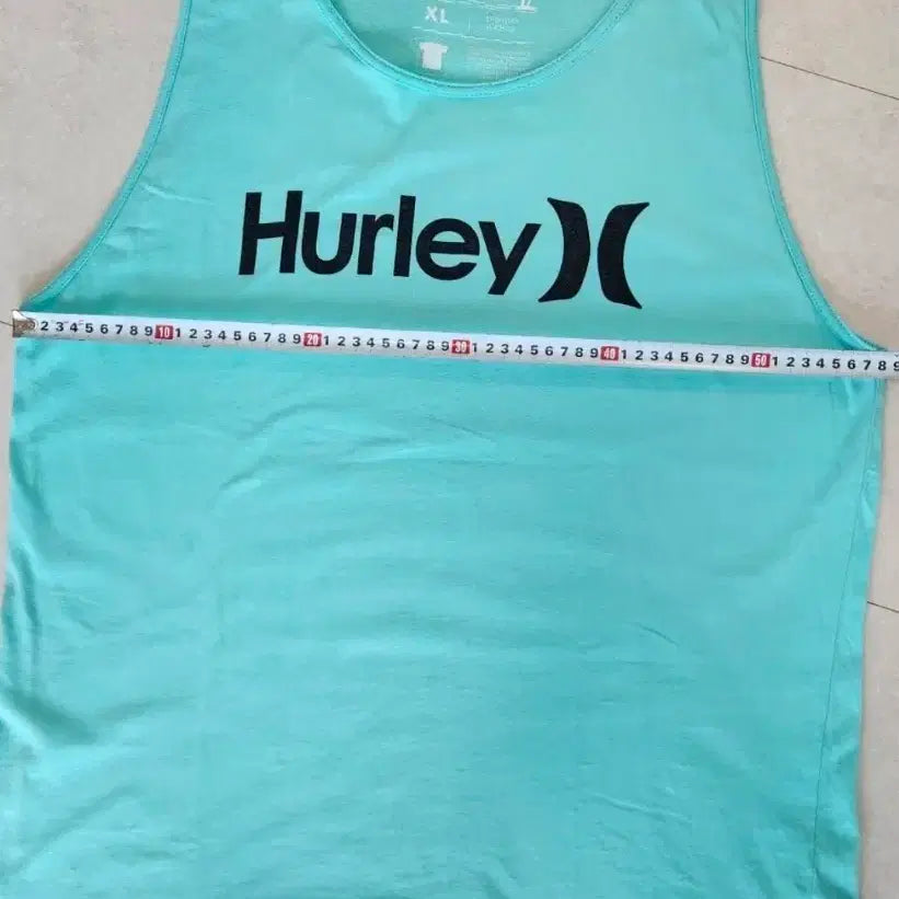[BUNJANG] Hurley Sleeveless T-Shirt Mint XL / 헐리 민소매 티셔츠 XL 민트색
