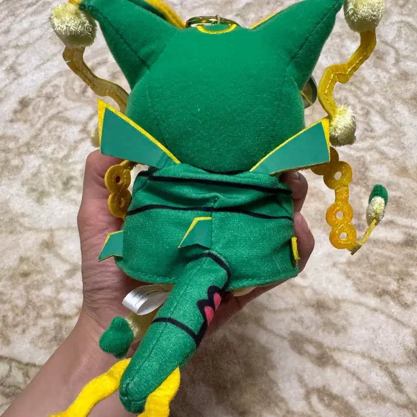 [BUNJANG] Pokemon Center Japan Mega Rayquaza Poncho Pikachu Keychain / [판매] 포켓몬센터 일본 정품 메가레쿠쟈 판쵸츄 키링