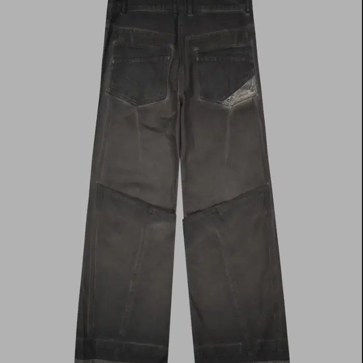 [BUNJANG] Xlim Ep.8 01 Washed Black Trousers XS / [XS]Xlim ep.8 01 trousers washed black