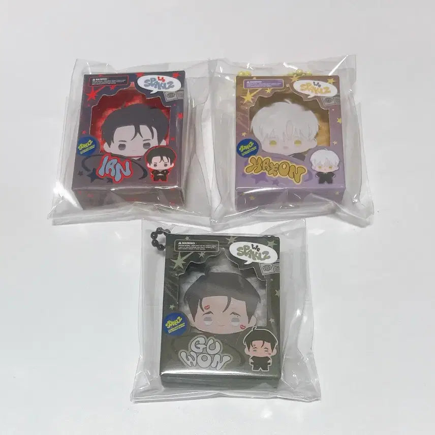 [SOLD OUT] 레진 팝업 스파클즈 미니어쳐 키링 해빙 류이안 이사너 이해온 시포개 일괄