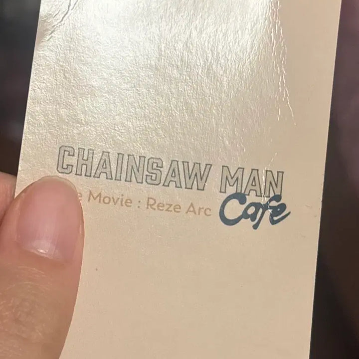 [BUNJANG] Chainsaw Man Cafe Reze Illustration Photocard / 체인소맨 카페 레제 일러스트 포토카드 콜라보카페