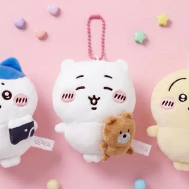 [BUNJANG] Bundle Set: "Chikawa" Stress Ball Hachiware Usagi Mascot Plush / 오늘만 일괄할인)먼작귀 치이카와 스트레스볼 인형 마스코트