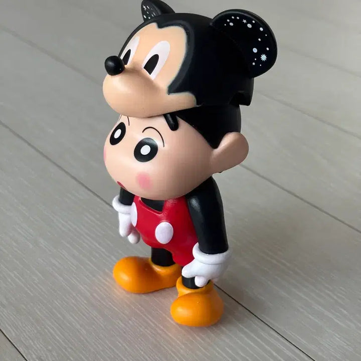 [BUNJANG] Disney Mickey Mouse x Crayon Shin-chan Figure / 고퀄 새상품)디즈니 미키마우스 짱구 피규어